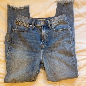 Madewell perfect vintage jean